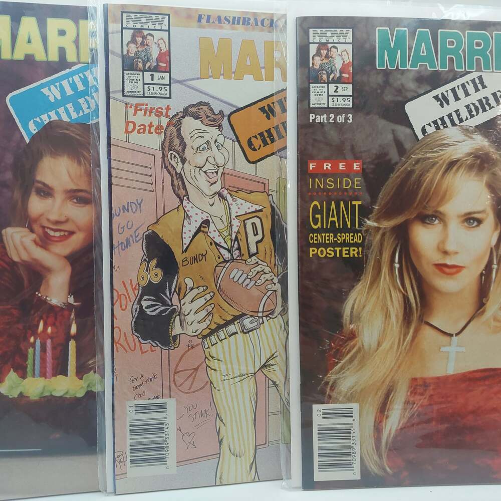 Married With Children Kelly Bundy Special #1 #2 #3 Complete Set Now Comics
